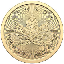 2024 Canada Maple Leaf Gold