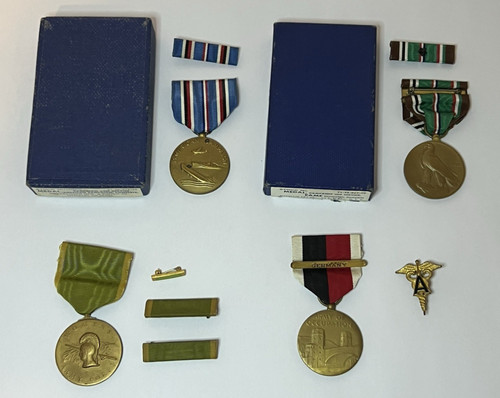 Lot wwii army - 4,