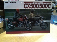 1978-1982 HONDA CX500/500C DEALER INFORMATION BROCHURE SPEC SHEET