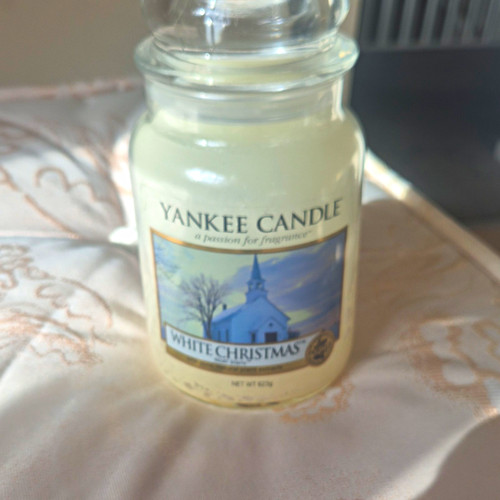 Yankee candle white - white, christmas
