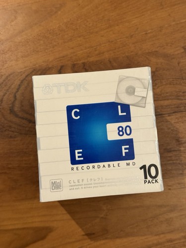 Tdk clef pack 80min - clef, 10-pack