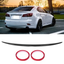 ⁺Glossy Black For VIP Style Trunk Lid Spoiler For IS 250 350 ISF 2006‑2013