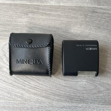 Minolta Program D-314i Mount Flash and Original Leather Case