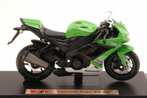 Kawasaki ninja 10r green - zx-10r,