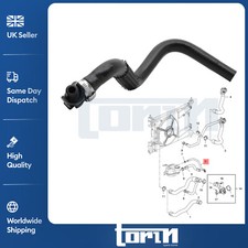 Water Hose Thermostat Housing to Header Fits Vauxhall Corsa D 13408388 13249353