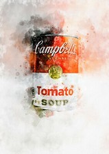 Andy Warhol inspire Campbell