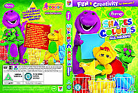 Barney shapes and colours - shapes, all