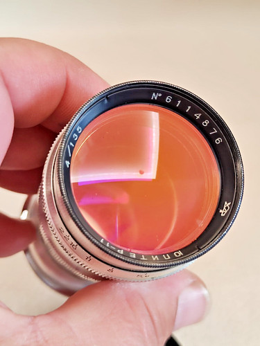1961 jupiter 135 - 4/135, lens
