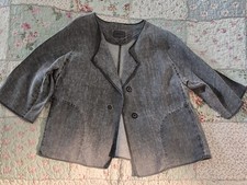 OSKA Heavy Linen Grey Jacket