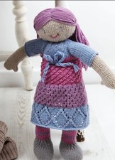 Rag Doll Toy Knitting Pattern