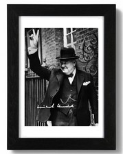 Winston Churchill Signed