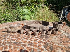 Superb vintage 20thc Chinese Yixing  signed teapot cups tray jug set 