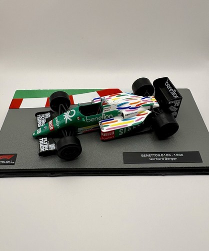 Gerhard berger 1986 - berger, benetton