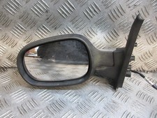 2007 NISSAN MICRA Spirita 5DR MK3 K12 PASSENGER WING MIRROR ELECTRIC SILVER