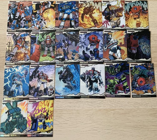 Transformers trading cards - trading,