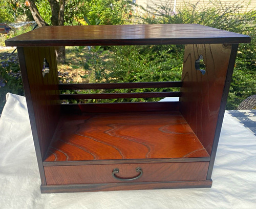 Japanese tansu display case - tansu,