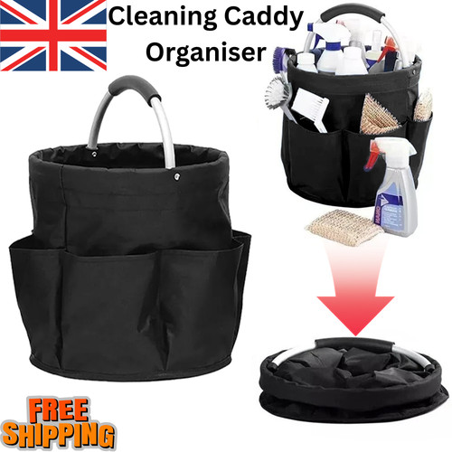 Cleaning caddy with handle - cleaning,