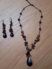 Necklace And Earrings Set Past Times Excellent Condition