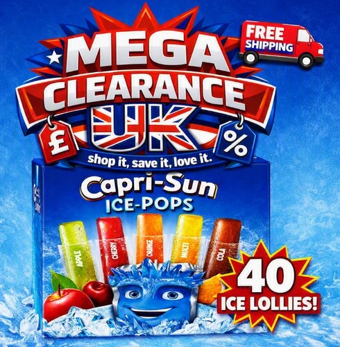 Capri sun mixed flavour - flavour, ice