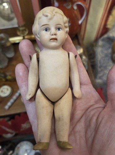 Antique german bisque doll - antique,