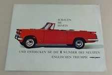 Brochure Triumph Herald 1200
