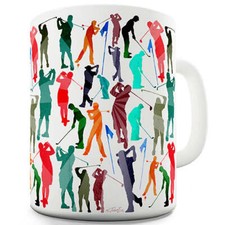 Golf Rainbow Collage Novelty