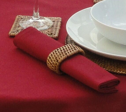 Pack wine cotton napkins - cotton,