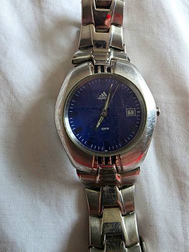 Adidas quartz analogue - quartz, blue