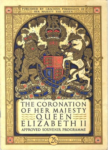 The coronation her majesty - of,