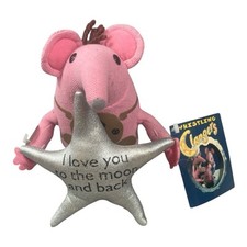 The Clangers Whistling Beanie Plush Love You To The Moon & Back Golden Bear Toys