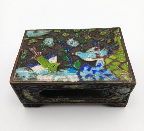 Vintage cloisonne enamel - vintage,