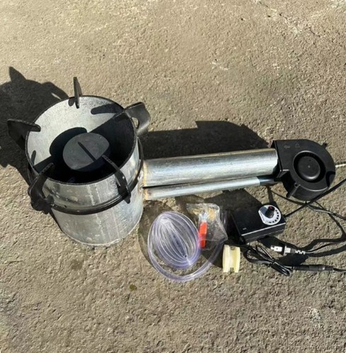 Used oil stove - oil, boiler