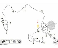 BMW X5 G05 Front Brake Line