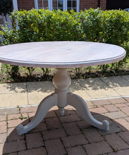 Round pedestal table solid - round, table,