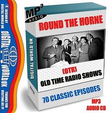 ROUND THE HORNE Classic OLD TIME RADIO SHOW 70 Episodes 35+ Hrs AUDIO MP3 CD OTR