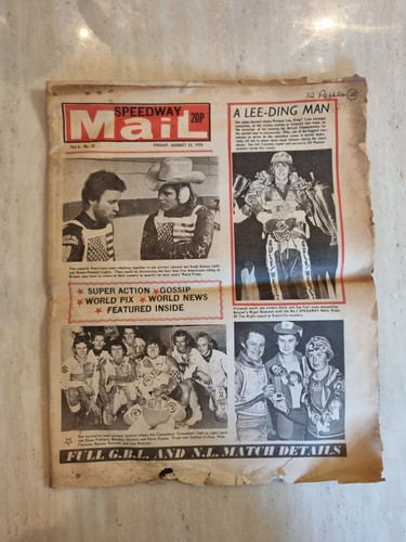 Speedway mail weekly newspaper - mail,