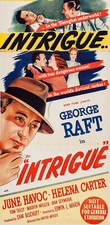 Intrigue DVD - George Raft dir. Marin Vintage Mystery Film Noir 1947