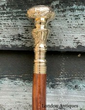 Gold Handle Foldable Wooden