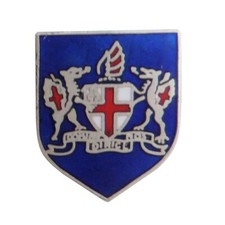 London Crest Shield Pin Badge 