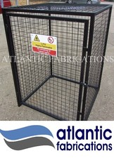 4 x Propane 47kg Gas cylinder storage cage - Bottle cage 1400h x 1000w x 1000d