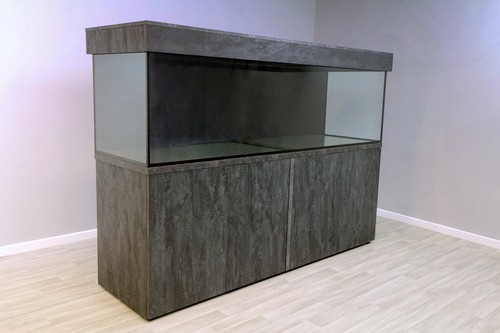 Large fish tank and cabinet - fish,