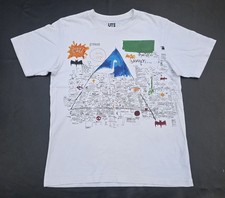 Uniqlo UT Archive X Jean Michel Basquiat Cotton T Shirt Mens Small NY Pop Art