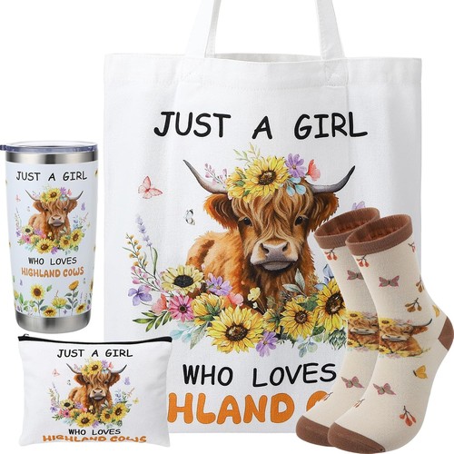 Highland cow gifts set - highland,