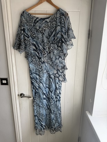 Vintage cattiva blue tiered - blue,