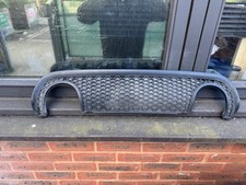 Rear lower diffuser valance