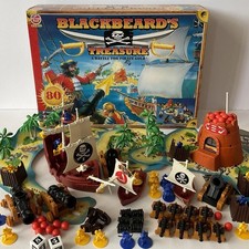 Blackbeard's Treasure Playset - Peter Pan Games - Extremely Rare, Mostly Sealed.