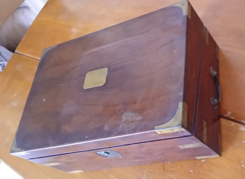 Mahogany writing slope - mahogany,
