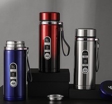 Stainless Steel Thermos Water Bottle 1L Vacuum Flask LED Temperature Display