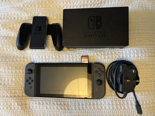 Nintendo switch console grey - nintendo,