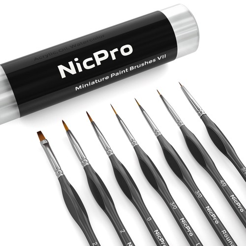 Nicpro fine detail paint - fine,